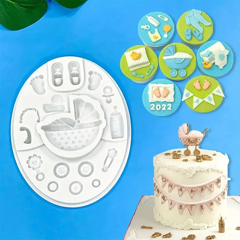 Silikonform Babymotive