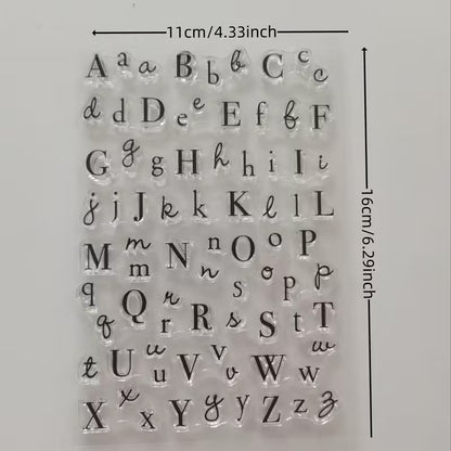 Clearstamps Buchstaben