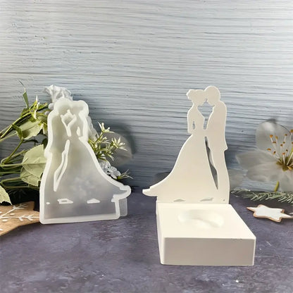 Silikonform Aufsteller Hochzeitspaar