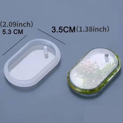Silikonform Schlüsselanhänger 6er Set