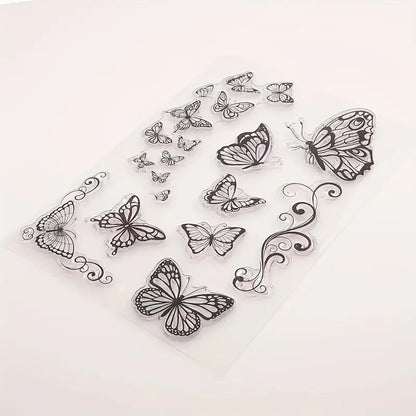 Clearstamps Schmetterlinge