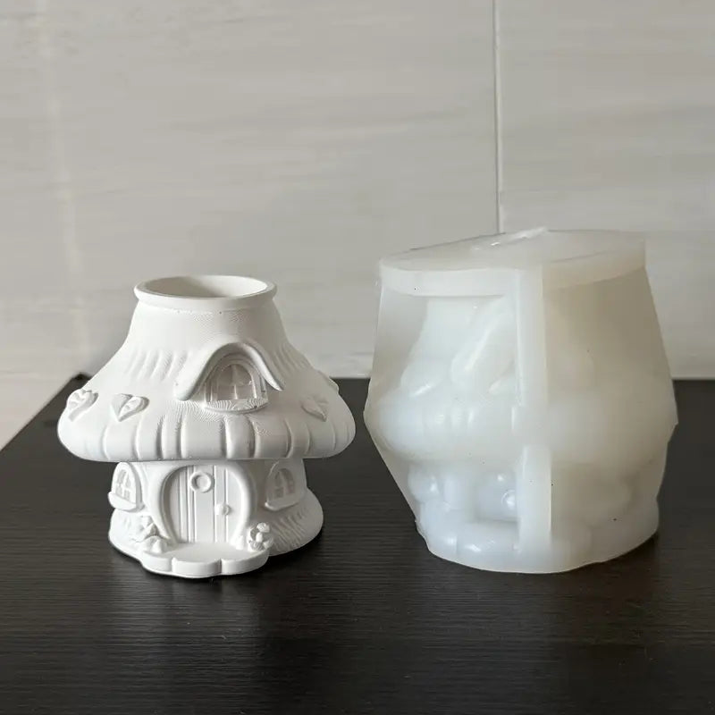 Silikonform Pilshaus