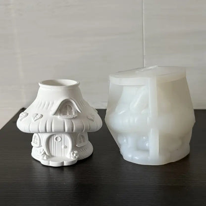 Silikonform Pilshaus