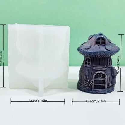 Silikonform Baumhaus, verschiedene Varianten