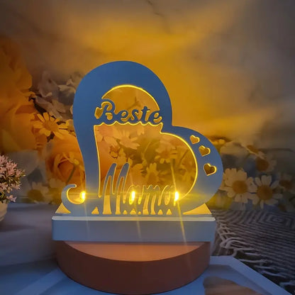 Silikonform Aufsteller Beste Mama
