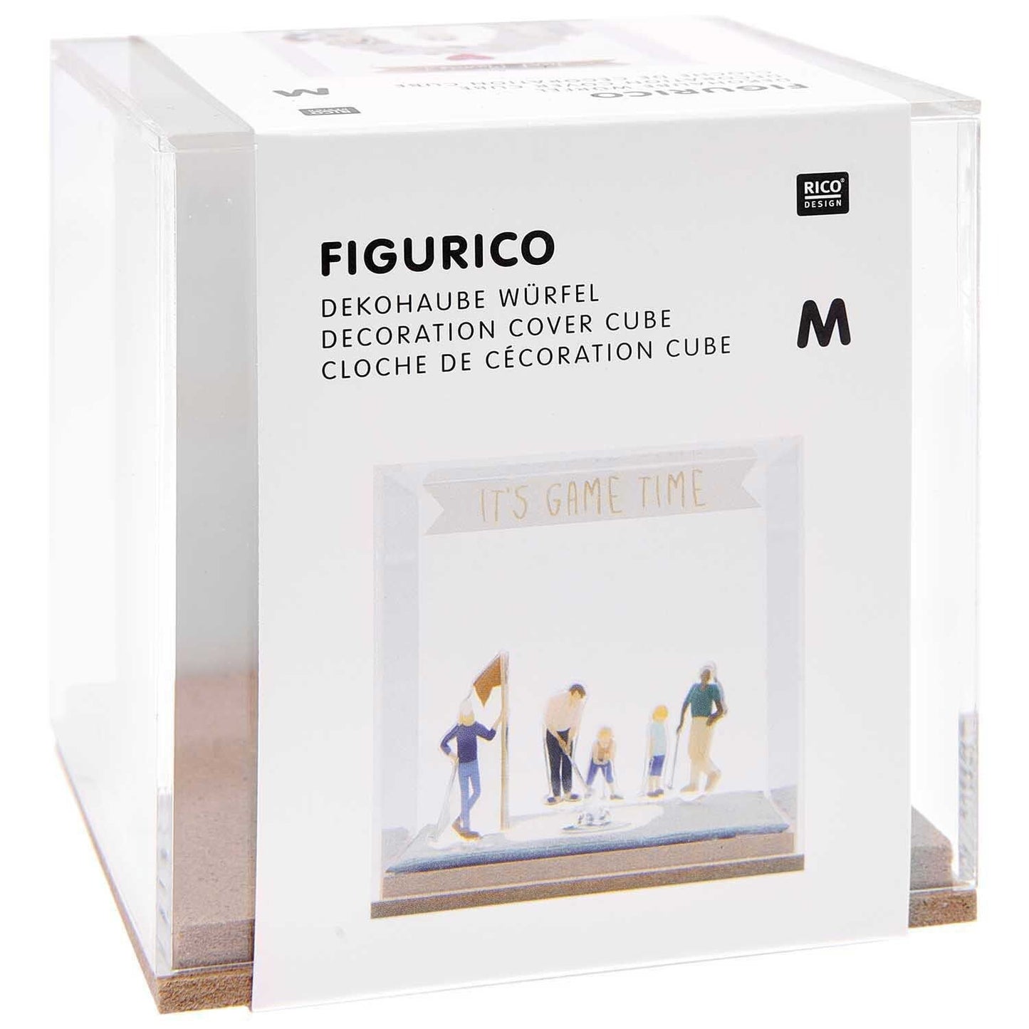 Rico Design Figurico Dekohaube Würfel Größe M
