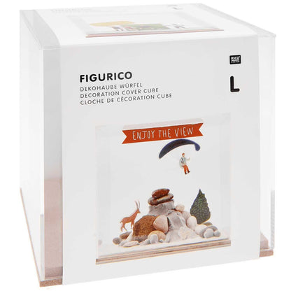 Rico Design Figurico Dekohaube Würfel Größe L