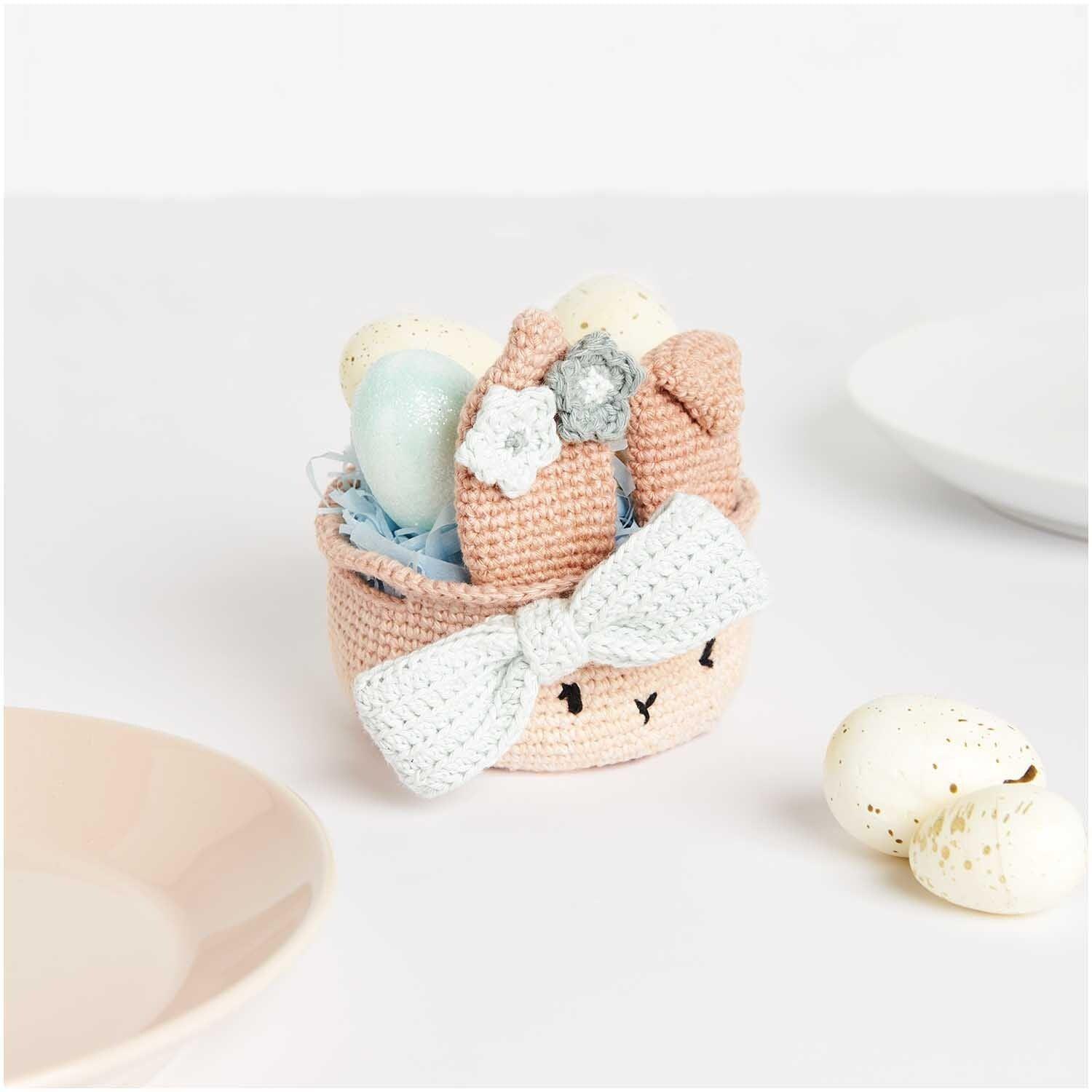 Rico Design Ricorumi Häkelset - Osterkörbchen Beige - Craftguru