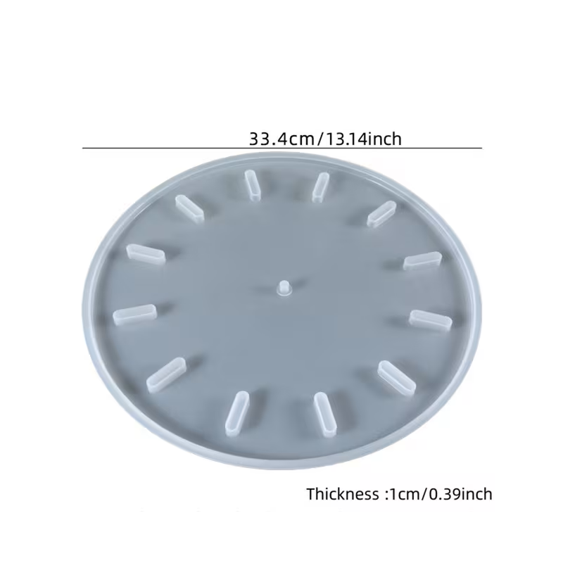 Silikonform Uhr Basic