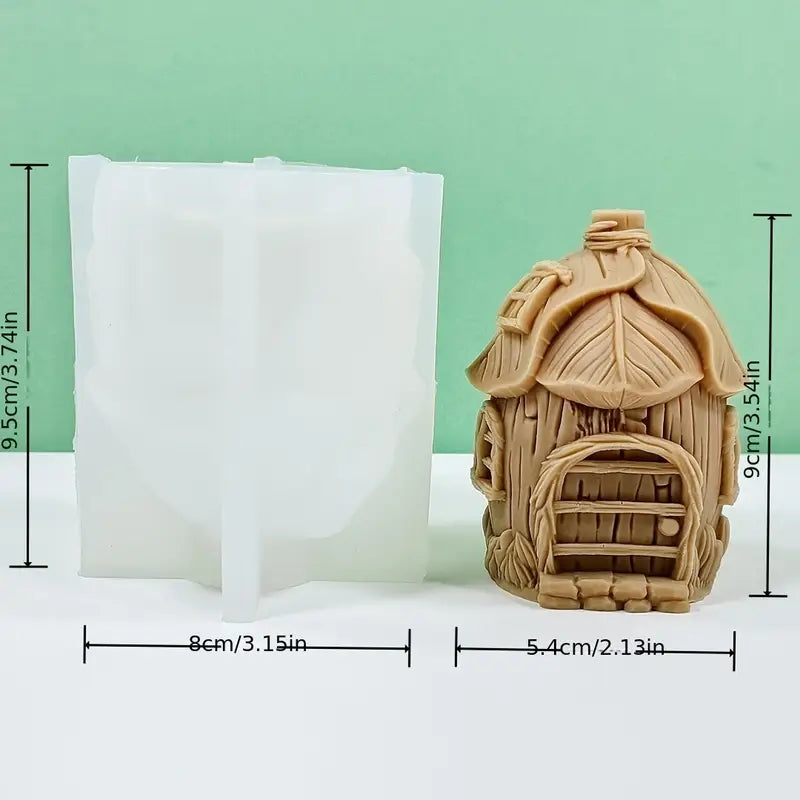 Silikonform Baumhaus, verschiedene Varianten