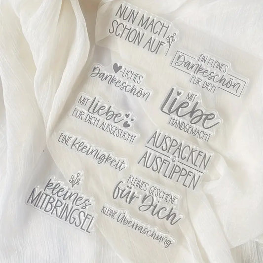 Clearstamps Kleines Dankeschön