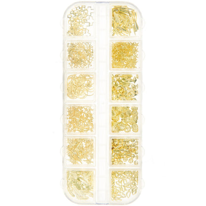 Füllmaterial für Resin Formen Mix Gold 12x8g