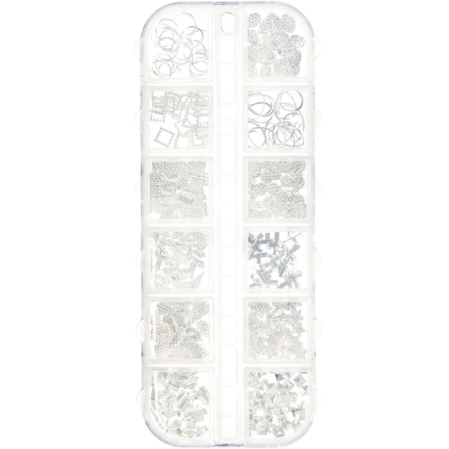 Füllmaterial für Resin Formen Mix Silber 12x8g