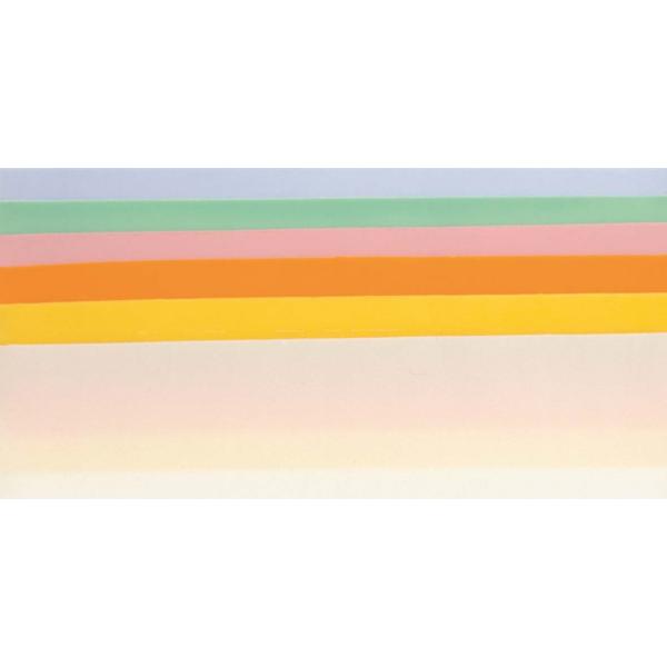 Verzierwachs Set 6 Stück Pastell 200 x 50 mm