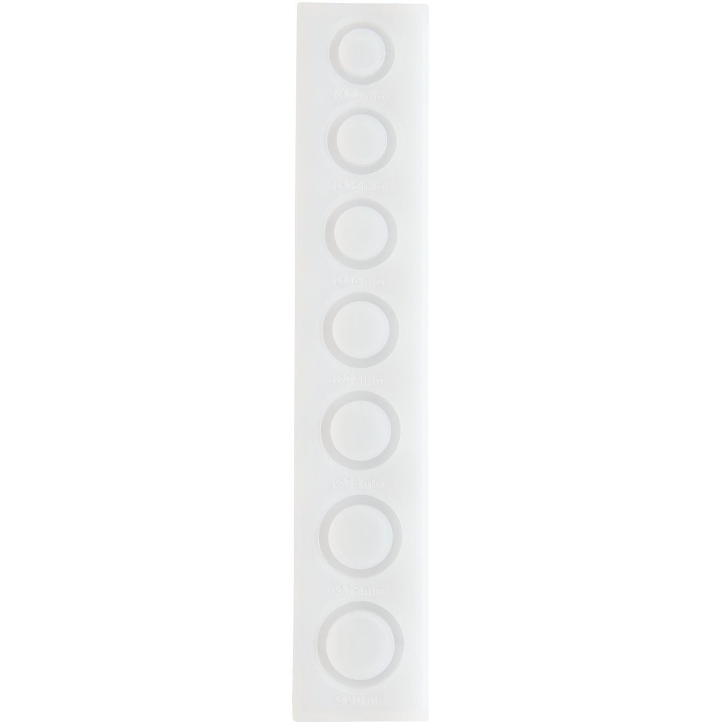 Silikon Gießform Ringe schmal