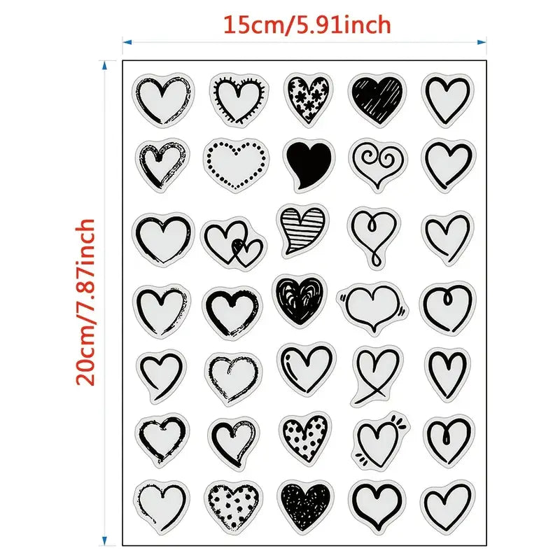 Clearstamps Herzchen