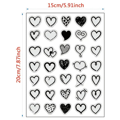 Clearstamps Herzchen