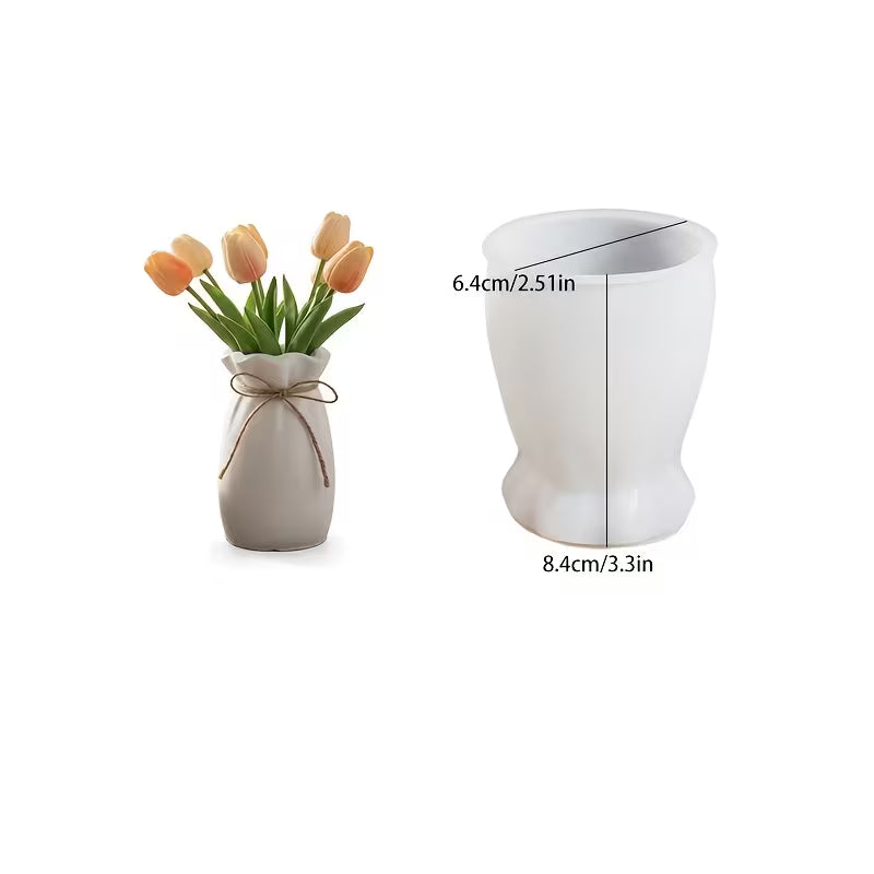 Silikonform Vase, verschiedene Varianten