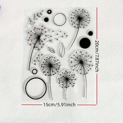 Clearstamps Pusteblumen