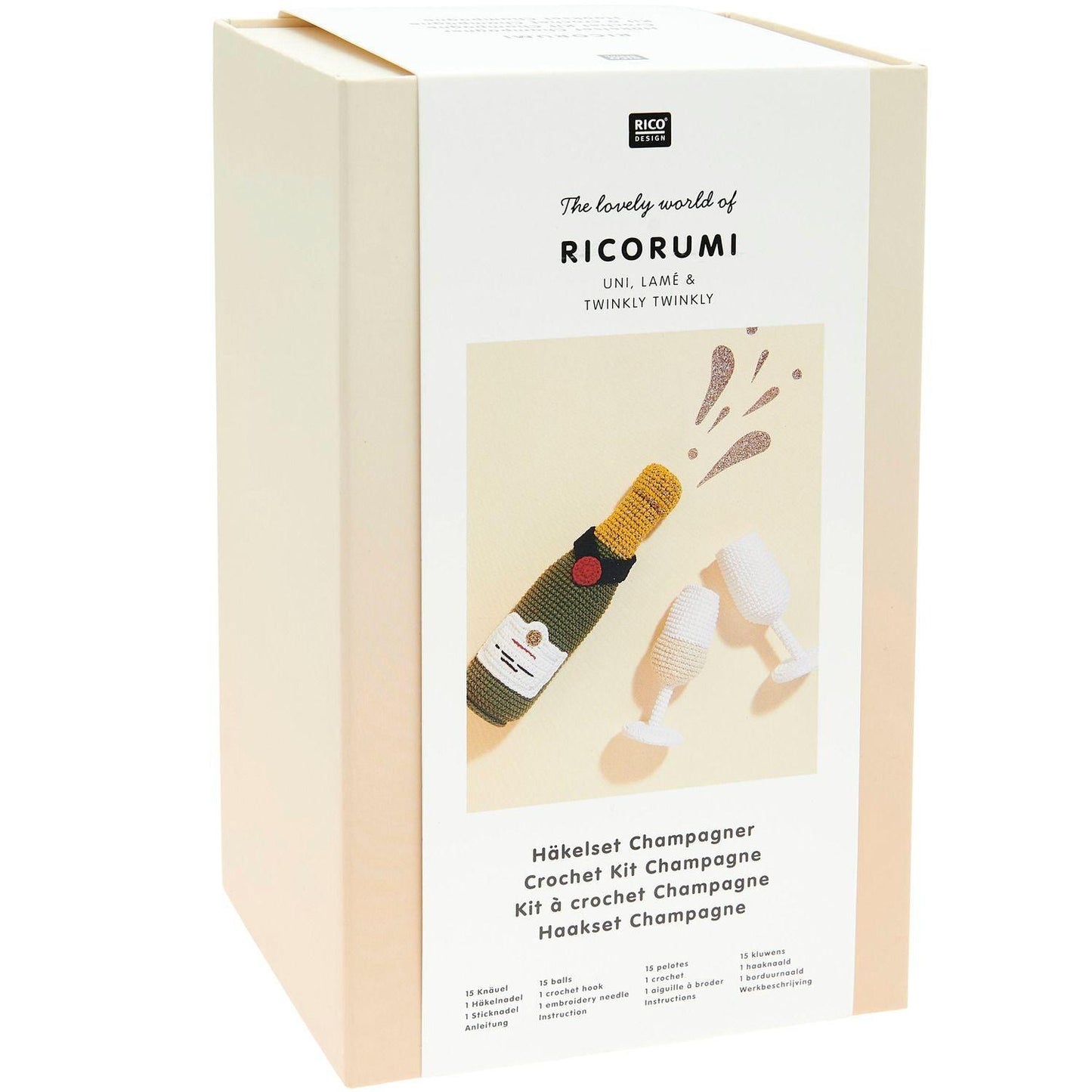 Rico Design Ricorumi Häkelset Champagner - Craftguru