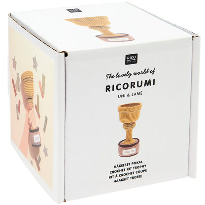 Rico Design Ricorumi Häkelset Pokal Gold 16cm - Craftguru