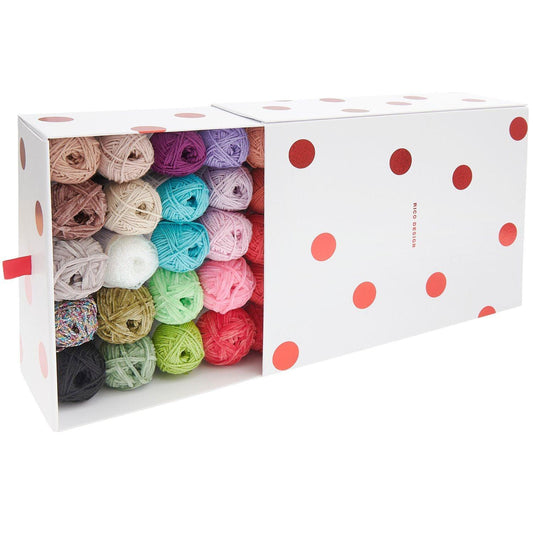Rico Design Ricorumi Shrooom Garn-Set 35 Farben 25g - Craftguru
