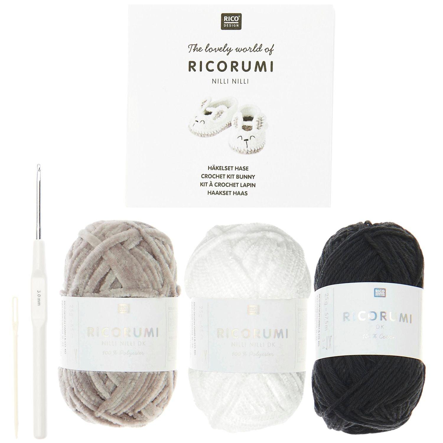 Rico Design Ricorumi Häkelset Baby Booties Hase - Craftguru