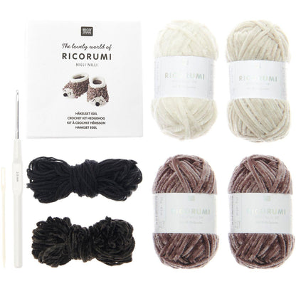 Rico Design Ricorumi Häkelset Baby Booties Igel - Craftguru
