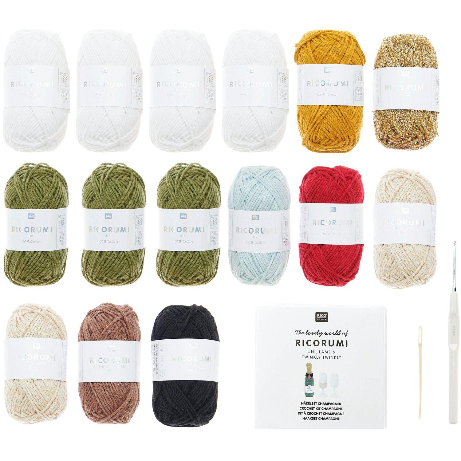 Rico Design Ricorumi Häkelset Champagner - Craftguru