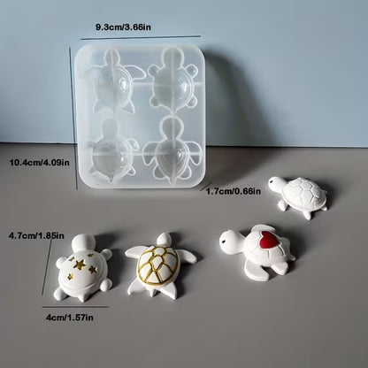 Silikonform Schildkröten – 4er Set