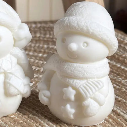 Silikonform Schneemann