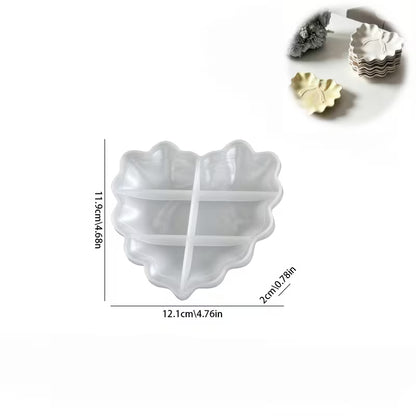 Silikonform Schale mit Schleife