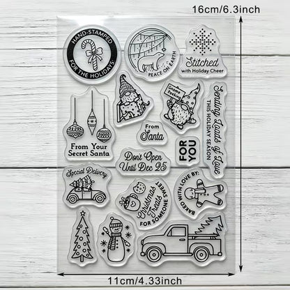 Clearstamps Weihnachtsbotschaften