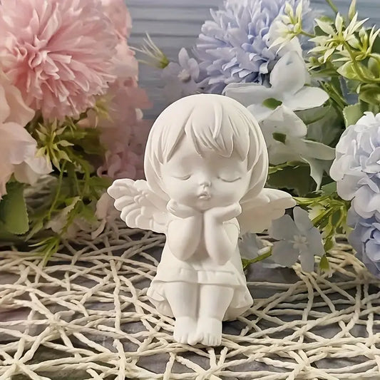 Silikonform Sitzendes Engelchen