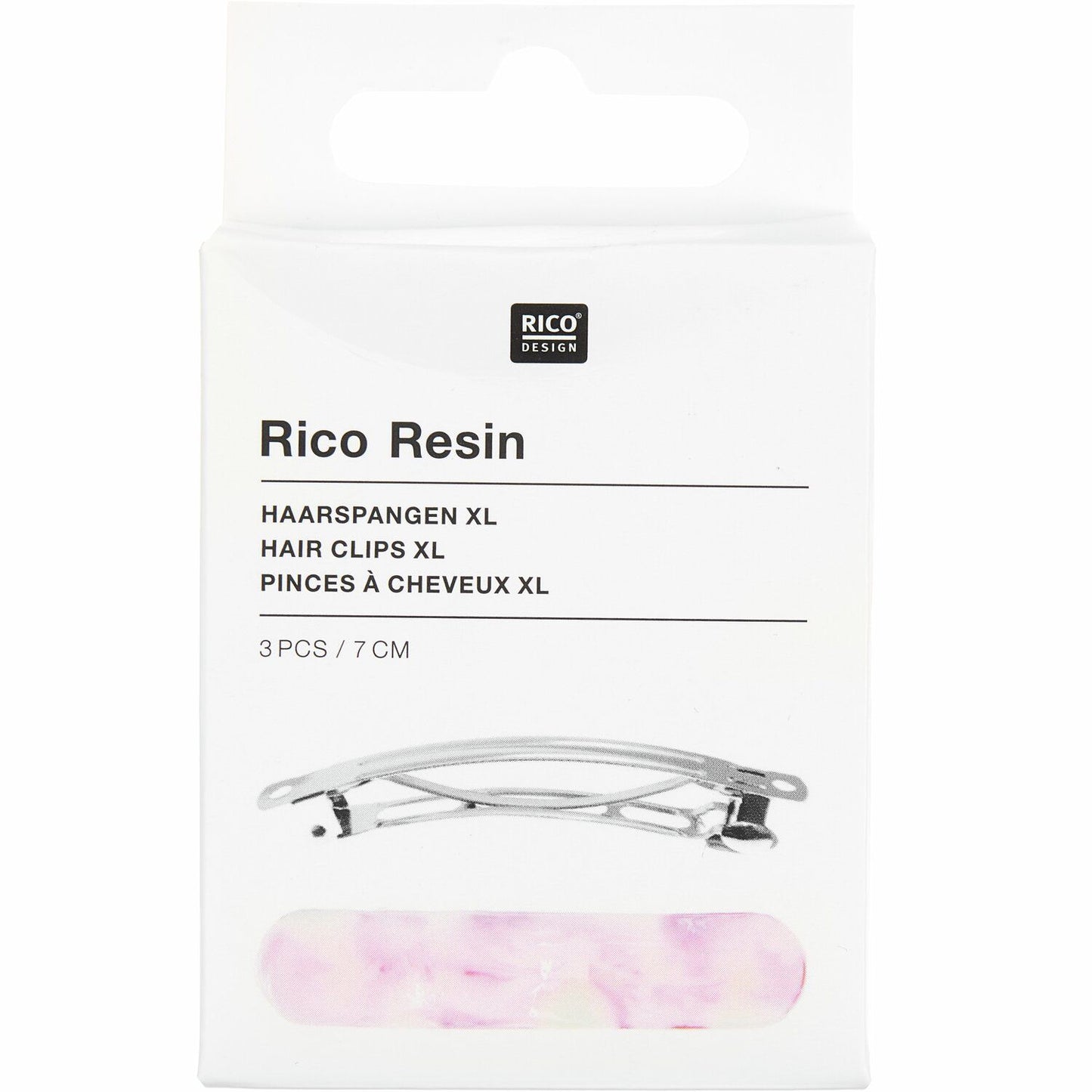 Haarspange 7cm 3 Stück