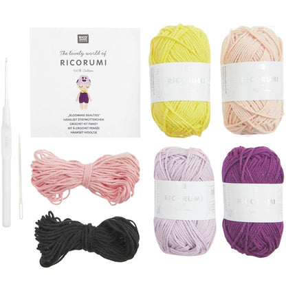 Rico Design Häkelset Ricorumi Blooming Beauties Stiefmütterchen - Craftguru