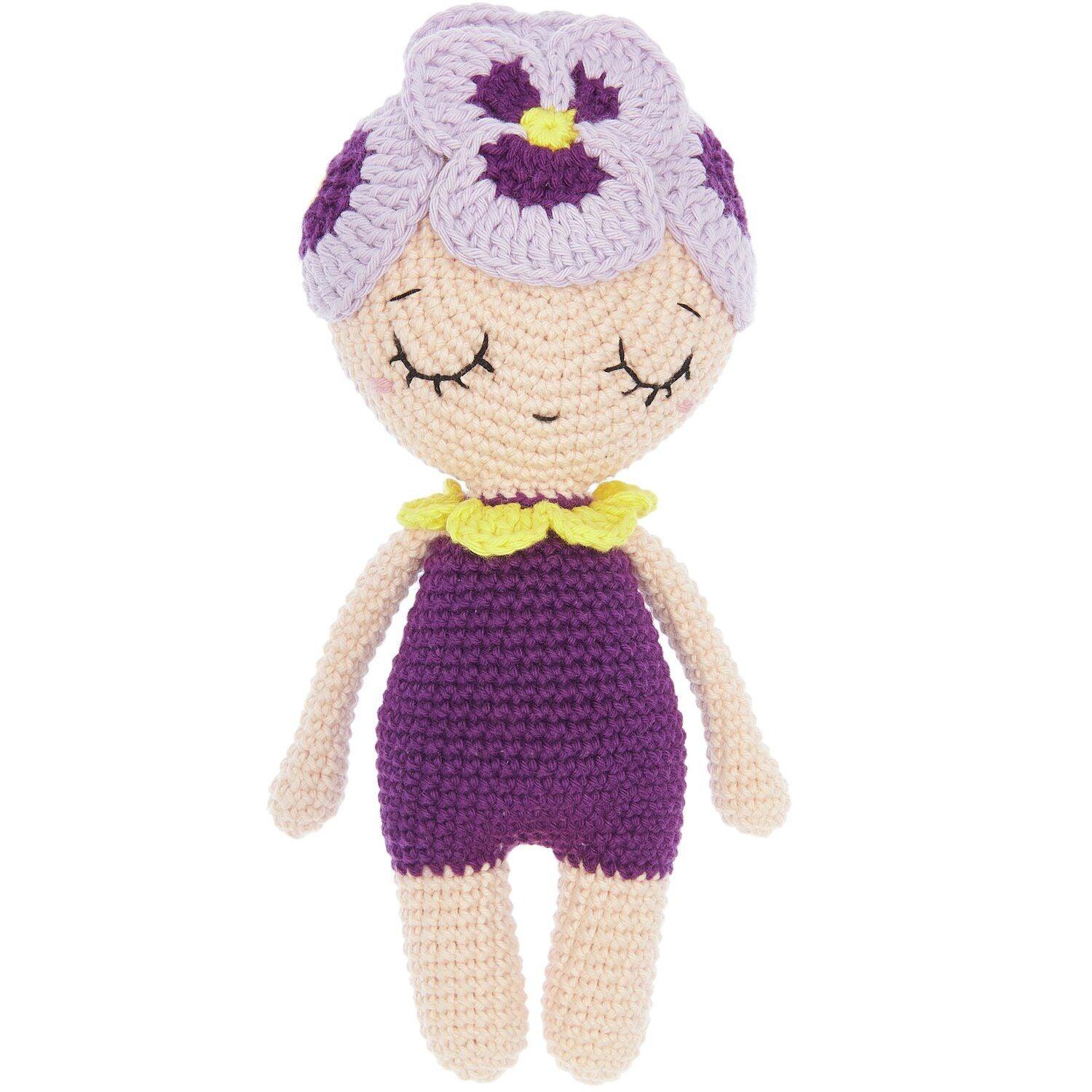 Rico Design Häkelset Ricorumi Blooming Beauties Stiefmütterchen - Craftguru