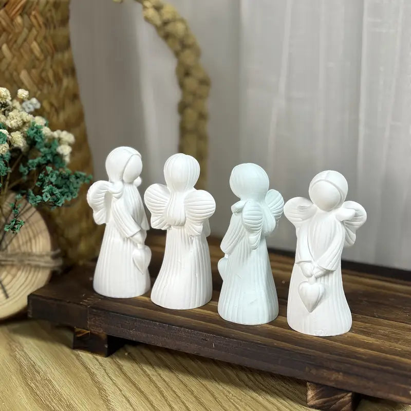 Silikonform Engel mit Herz