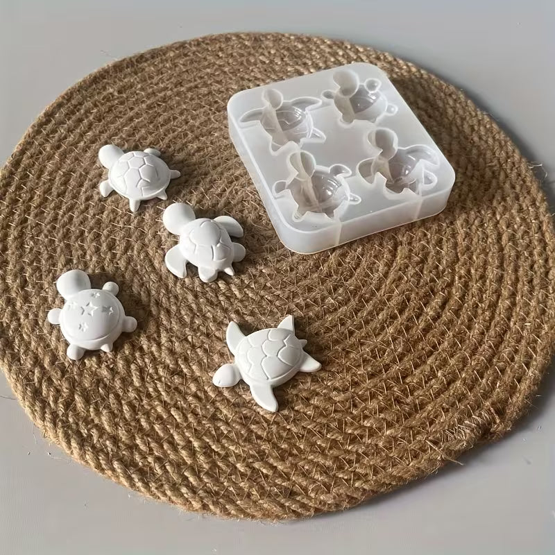 Silikonform Schildkröten – 4er Set