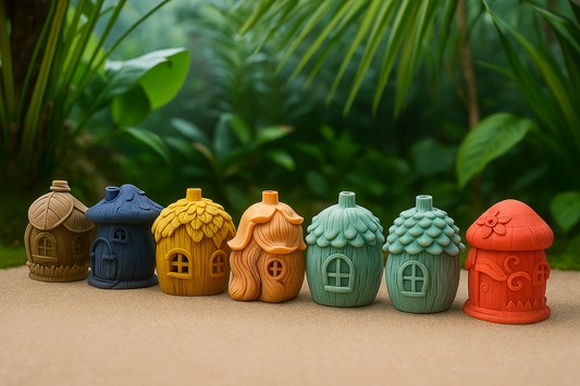 Silikonform Baumhaus, verschiedene Varianten