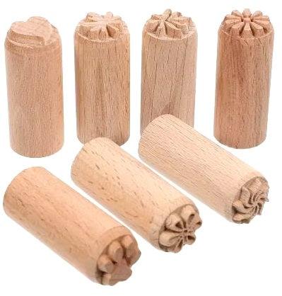 Set Töpferstempel mit 7 verschiedenen Motiven