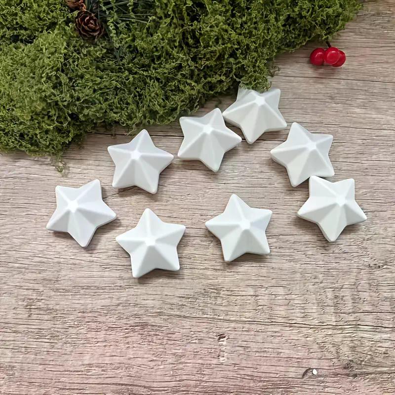Silikonform Weihnachtssterne
