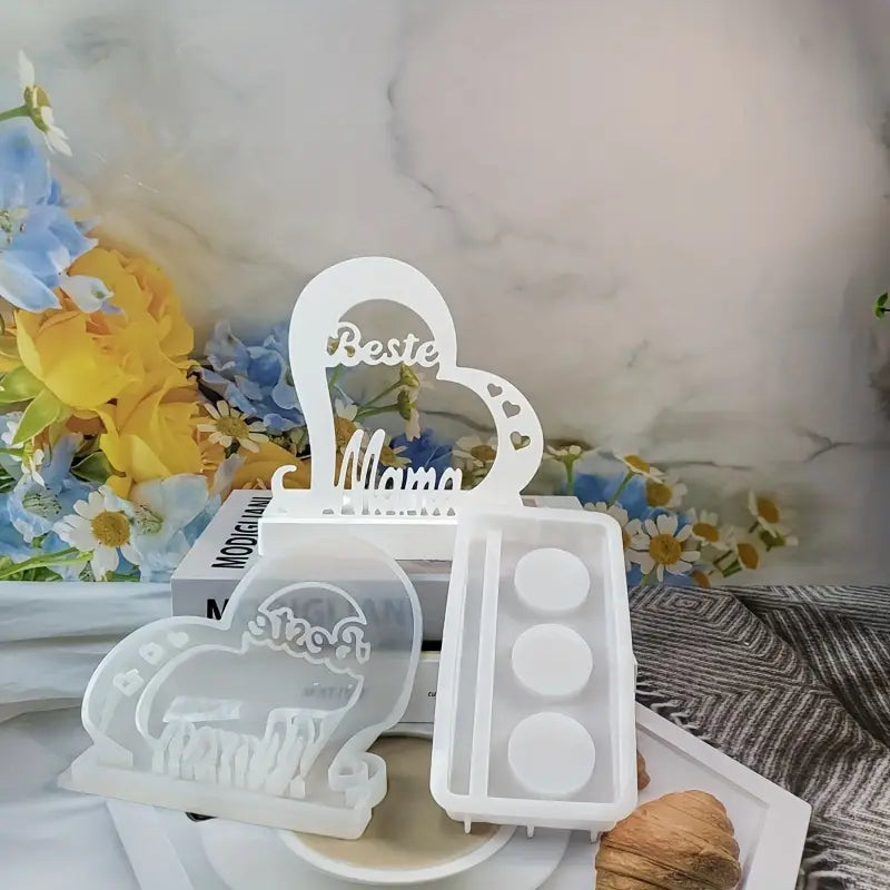 Silikonform Aufsteller Beste Mama