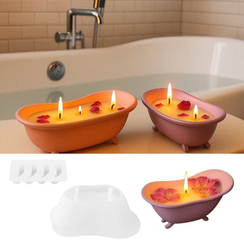 Silikonform Badewanne