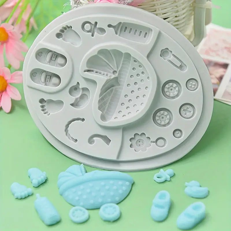 Silikonform Babymotive