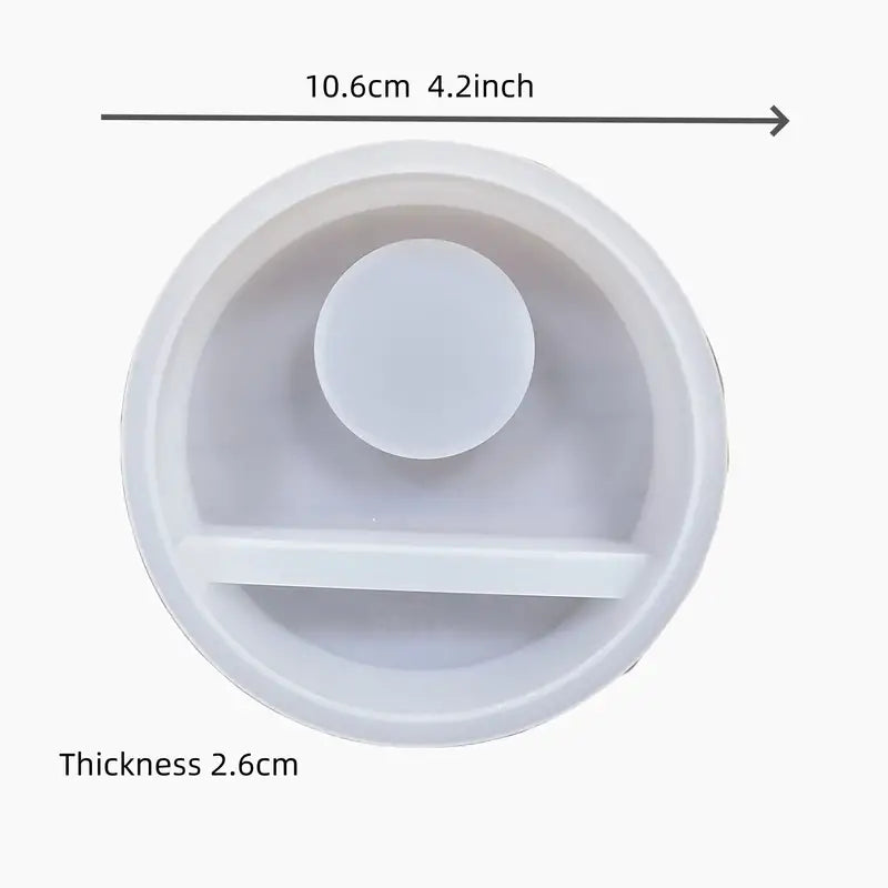 Silikonform Aufsteller Tasse mit Herz inkl. Halter