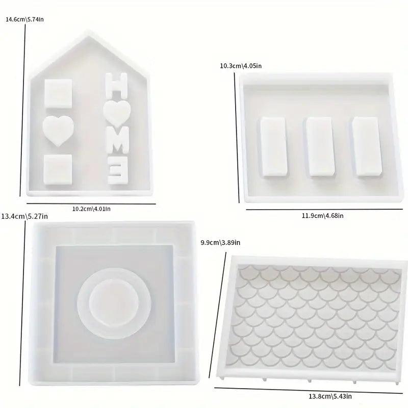 Silikonform Häuschen - Craftguru