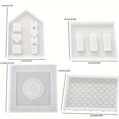 Silikonform Häuschen - Craftguru