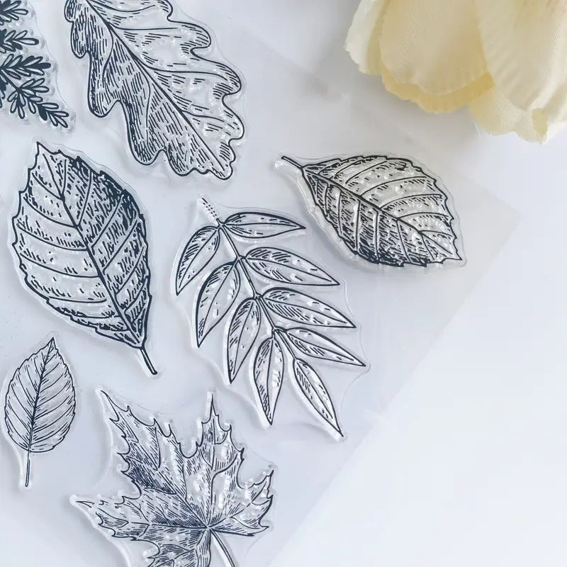 Clearstamps Blätter - Craftguru