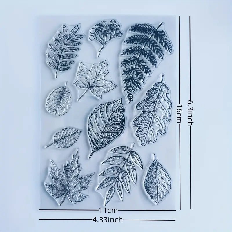 Clearstamps Blätter - Craftguru